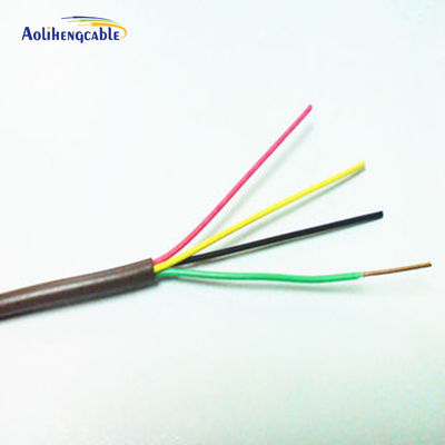 Cable de alarma de núcleo de chaqueta de PVC 4 utilizado en sistemas de alarma de iluminación de emergencia