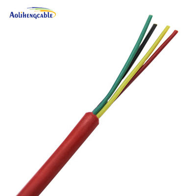 Cable de alarma de núcleo de chaqueta de PVC 4 utilizado en sistemas de alarma de iluminación de emergencia