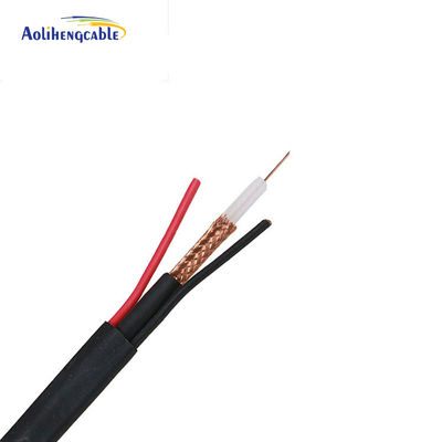 Cable de cable coaxial de envolvente de teflón de PVC para industrias de CCTV y aeroespacial