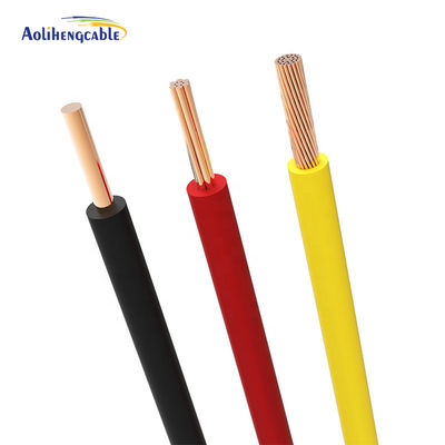 Cable de núcleo único de 2,5 mm duradero utilizado en viviendas de color personalizado