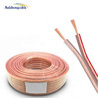 20 AWG OFC CCA cable de altavoz con soporte de cubierta de PVC personalización