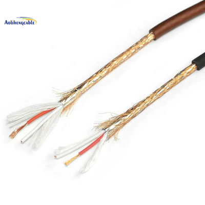 1 2 3 núcleo cable de micrófono estándar estadounidense 5.8 mm-6.0 mm OD