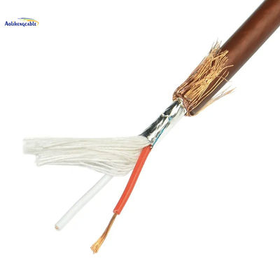 1 2 3 núcleo cable de micrófono estándar estadounidense 5.8 mm-6.0 mm OD
